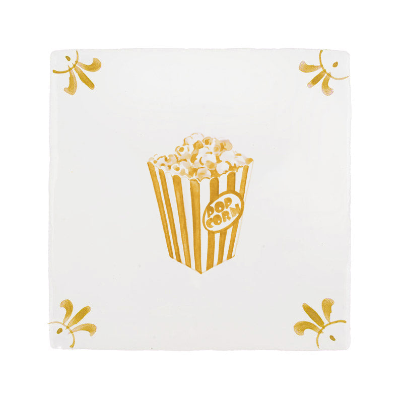 Popcorn Delft Tile