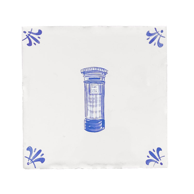 Post Box Delft Tile