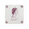 HRH Queen Elizabeth II Delft Tile