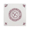 Roulette Wheel Delft Tile