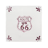 Route 66 Delft Tile