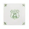 Route 66 Delft Tile