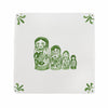 Matryoshka Dolls Delft Tile