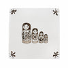 Matryoshka Dolls Delft Tile
