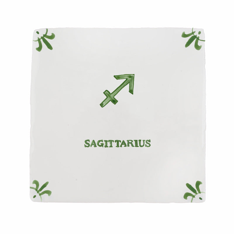 Sagittarius Delft Tile