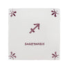 Sagittarius Delft Tile