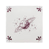 Saturn Delft Tile
