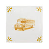 School Bus Delft Tile