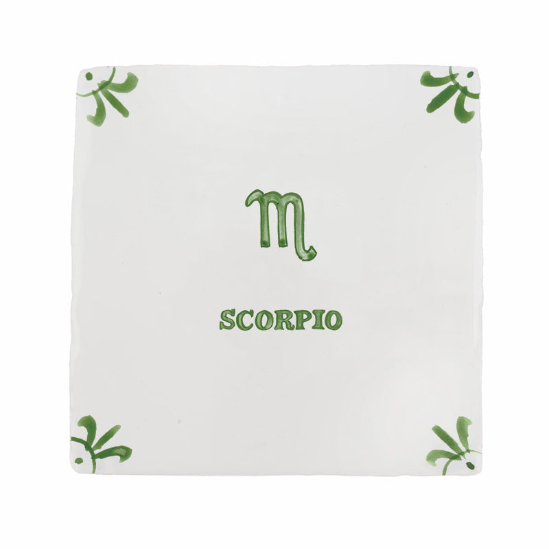 Scorpio Delft Tile