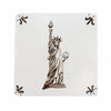 Lady Liberty Delft Tile