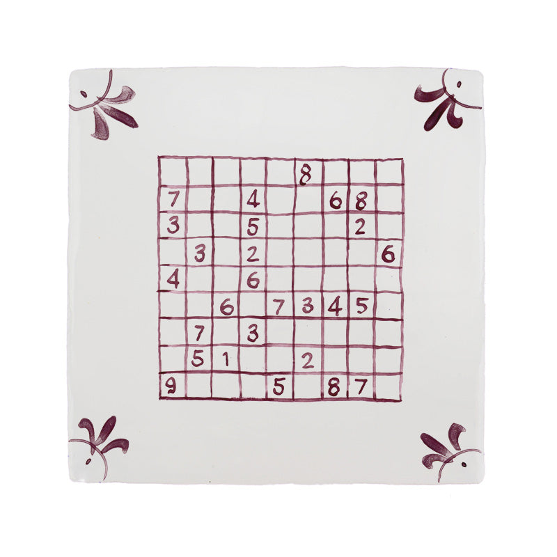 Sudoku Delft Tile