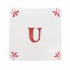 Alphabet U Delft Tile