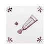 Toothpaste Delft Tile
