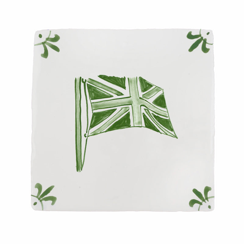 Union Jack Delft Tile