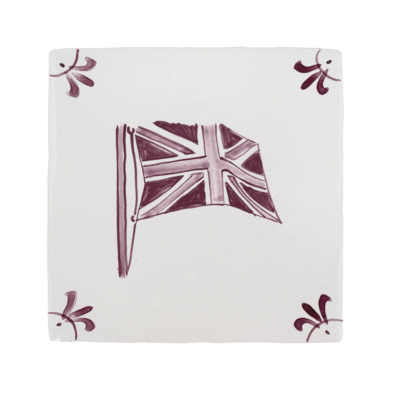 Union Jack Delft Tile