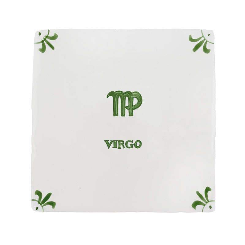 Virgo Delft Tile