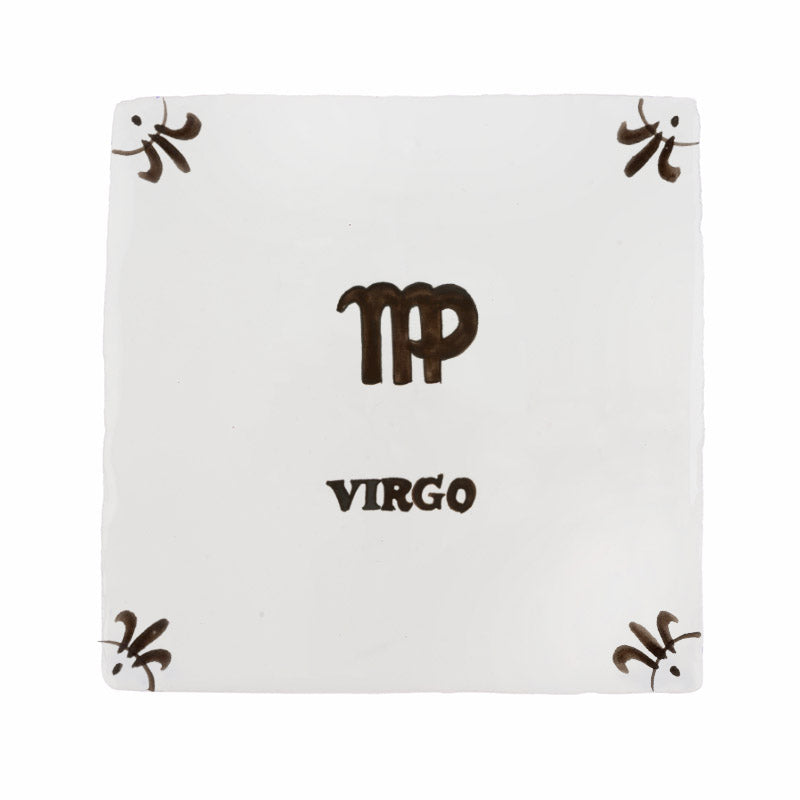 Virgo Delft Tile