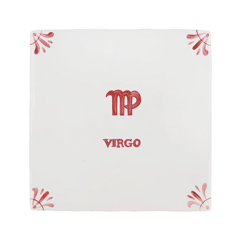 Virgo Delft Tile