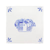 Washing Basket Delft Tile