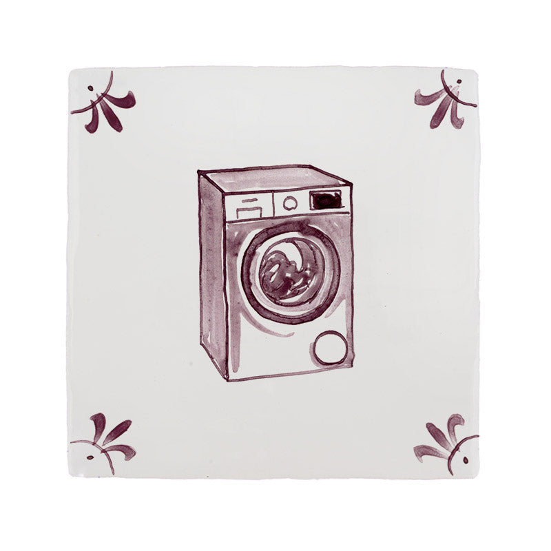 Washing Machine Delft Tile