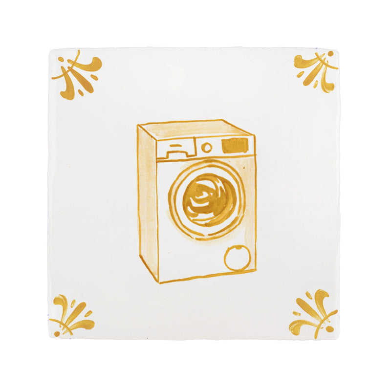 Washing Machine Delft Tile