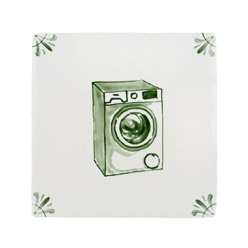 Washing Machine Delft Tile