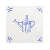 Watering Can Delft Tile