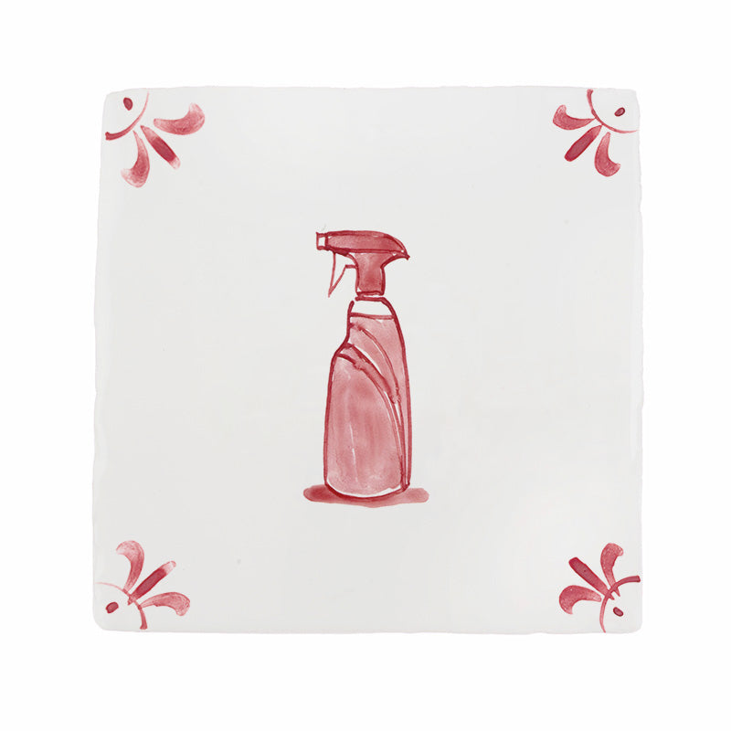 Multi Spray Delft Tile