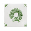 Festive Wreath Delft Tile